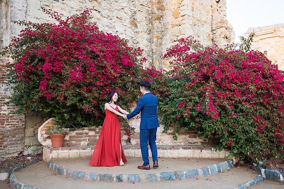 mission san juan capistrano engagement orange county wedding photographer-31