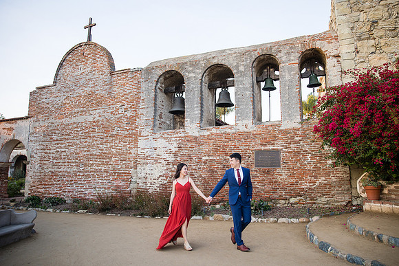 mission san juan capistrano engagement orange county wedding photographer-34
