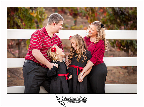 Beautiful Family Photo at Longshadow Ranch Winery by Menifee, Temecula Wedding & Event Photographer