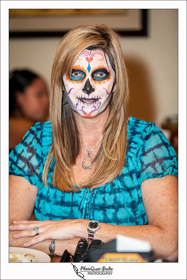Arts Council Menifee &amp; Pride of Menifee Race Team,  "Dia Del Los Muertos" fundraiser evening at Provecho Grill photograph by Menifee event &amp; wedding photographer of PhotoQuest Studio, Photography.