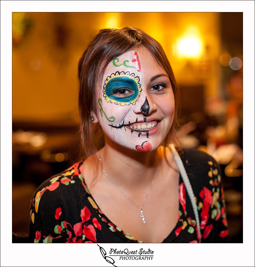 Arts Council Menifee &amp; Pride of Menifee Race Team,  "Dia Del Los Muertos" fundraiser evening at Provecho Grill photograph by Menifee event &amp; wedding photographer of PhotoQuest Studio, Photography.
