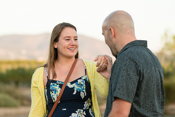 Surprise Proposal at Ponte Winery by Temecula Wedding Photographer