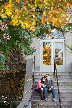 Engagement Photo at University of La Verne, Pamona, California by Temecula Wedding Photographer