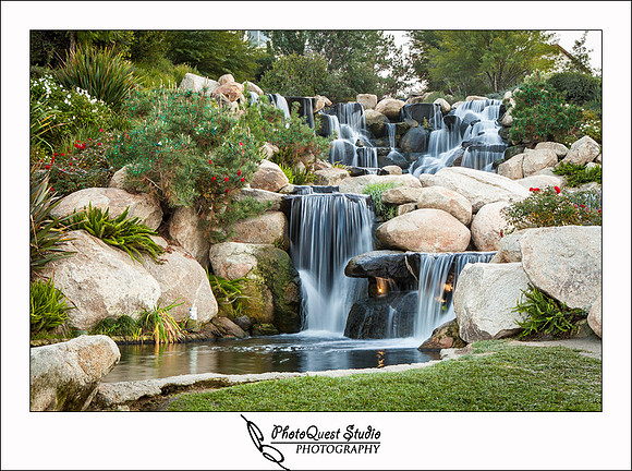Family Photography at Redhawk Waterfall in Temecula