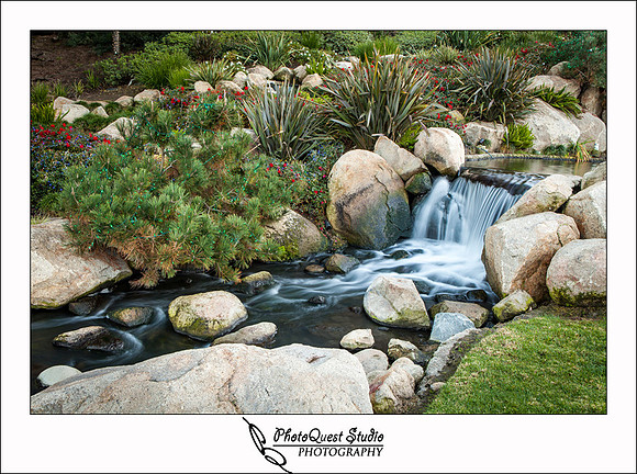 Family Photography at Redhawk Waterfall in Temecula