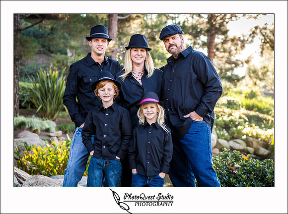 Family Photography at Redhawk Waterfall in Temecula