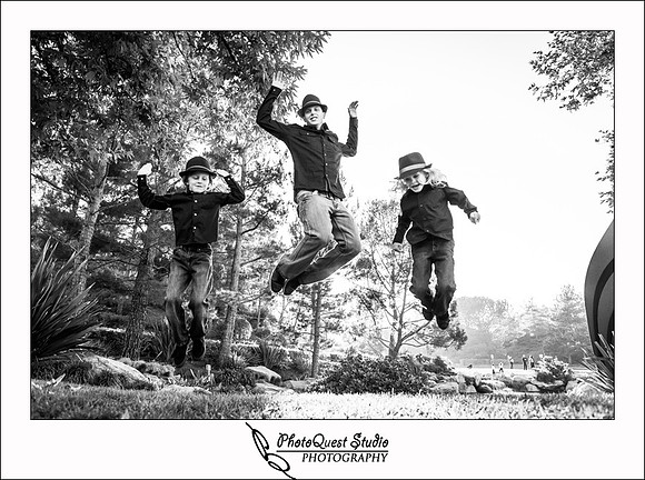 Family Photography at Redhawk Waterfall in Temecula