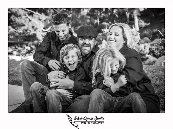 Family Photography at Redhawk Waterfall in Temecula