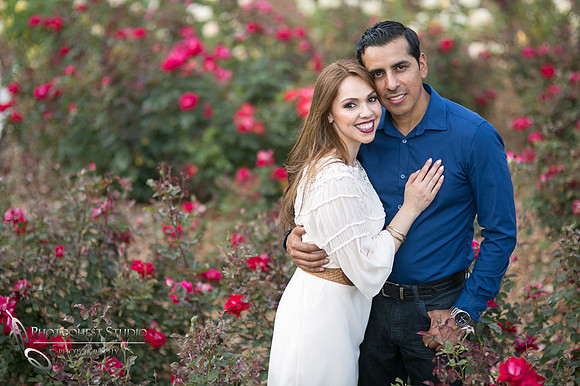 Fairmount Park Engagement Photos with Horses by Menifee Wedding Photographer