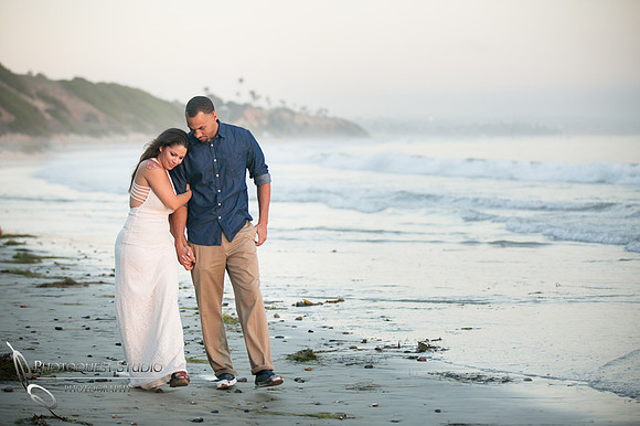 Beach Engagement Photo by Temecula Wedding Photographer (114)