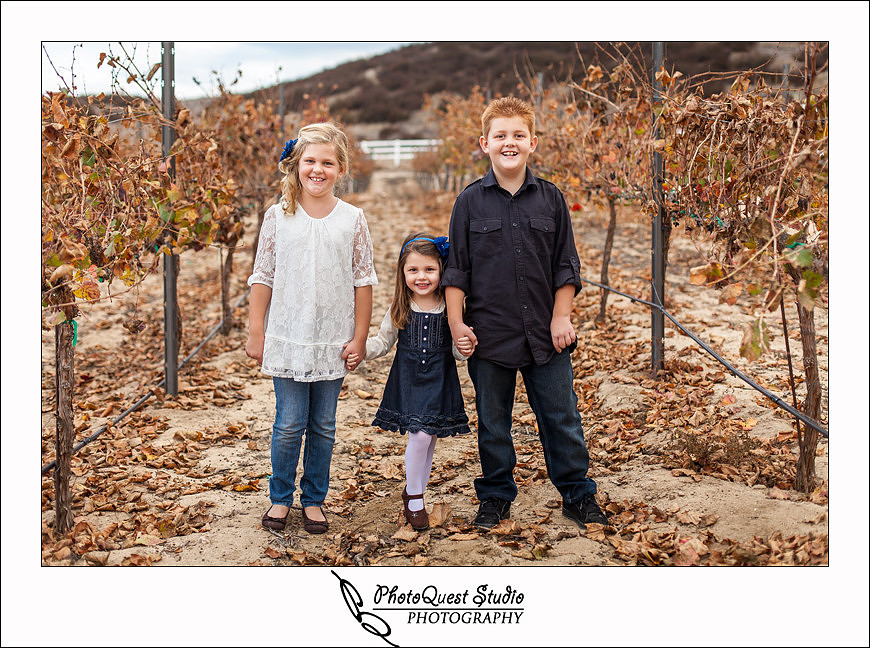 Temecula Wedding Photographer - Family Photo Session of the Scarpine Family at Longshadow Ranch Winery