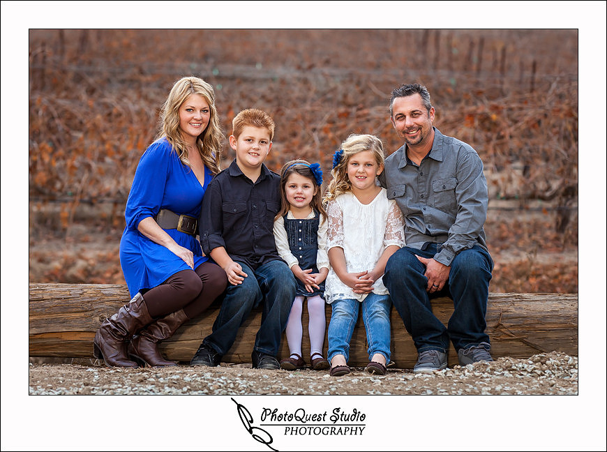 Temecula Wedding Photographer - Family Photo Session of the Scarpine Family at Longshadow Ranch Winery