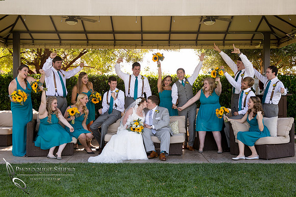 Wedding photo with Rolls Royce car at Wiens Winery by Temecula photographer, Chloe and Colby