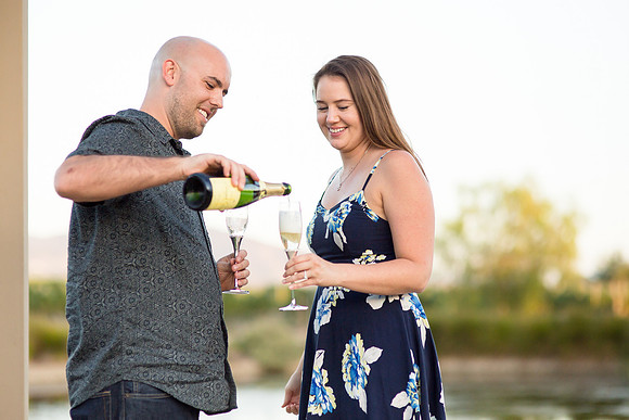 Surprise Proposal at Ponte Winery by Temecula Wedding Photographer