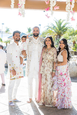 beautiful indian family little butterfly babyshower pooja parth-124