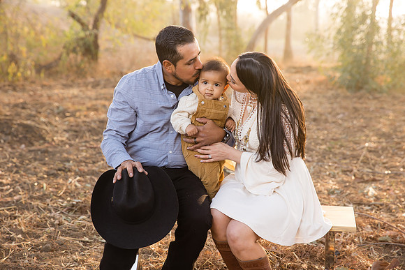 Three generations family photo in Riverside, California, Mariana's Family-137