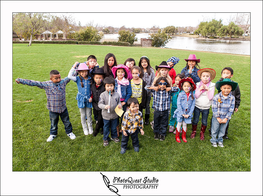 Lake Harveston Lakehouse Birthday Party by Temecula, Menifee, Murrieta Wedding Photographer - PhotoQuest Studio, Photography - kids group photo with funny faces