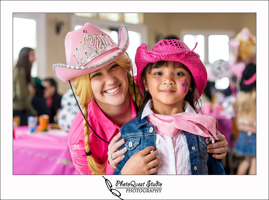 Lake Harveston Lakehouse Birthday Party by Temecula, Menifee, Murrieta Wedding Photographer - PhotoQuest Studio, Photography - happy birthday girl and the pink cowgirl, Fairytale princess parties