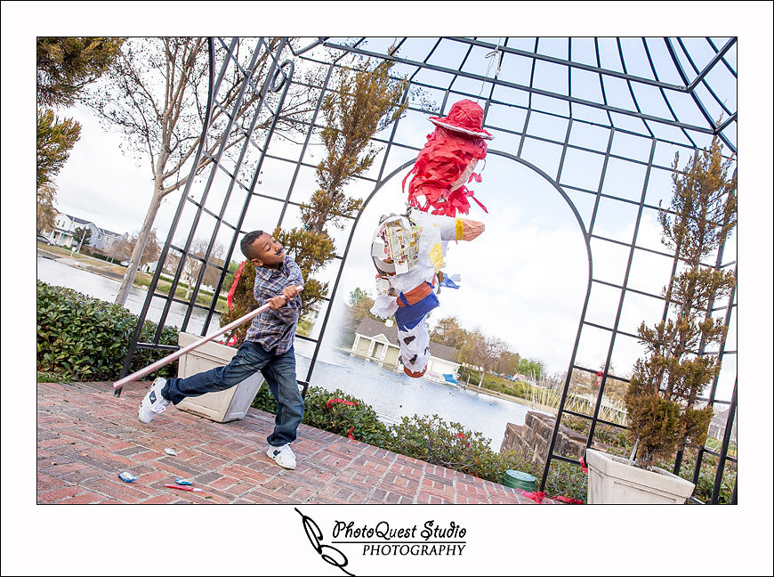 Lake Harveston Lakehouse Birthday Party by Temecula, Menifee, Murrieta Wedding Photographer - PhotoQuest Studio, Photography - destroy the pinata