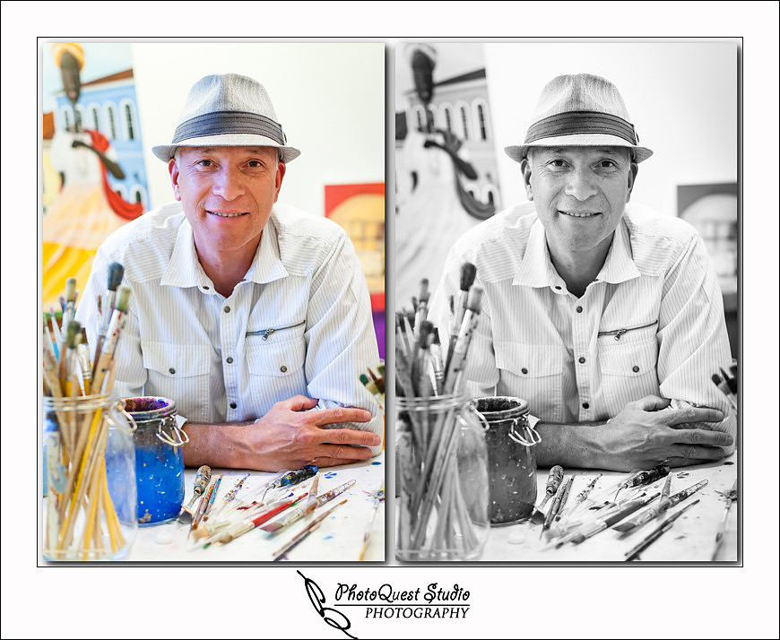 Luciano Paesani - The Artist Portrait by Temecula, Menifee, Murrieta Wedding Photographer - PhotoQuest Studio, Photography