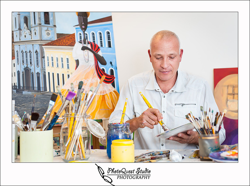 Luciano Paesani - The Artist Portrait by Temecula, Menifee, Murrieta Wedding Photographer - PhotoQuest Studio, Photography