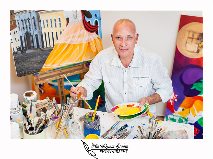 Luciano Paesani - The Artist Portrait by Temecula, Menifee, Murrieta Wedding Photographer - PhotoQuest Studio, Photography