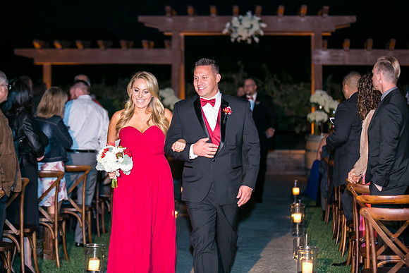Beautiful wedding at Wiens Family Cellars Temecula Winery - Sarah & Shawn
