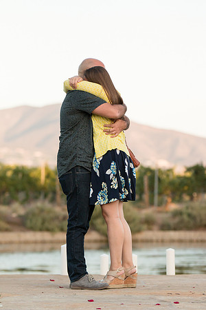 Surprise Proposal at Ponte Winery by Temecula Wedding Photographer