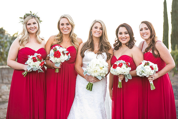 Beautiful wedding at Wiens Family Cellars Temecula Winery - Sarah & Shawn