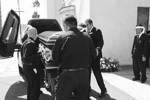 TL's Mom Funeral - B&W-167