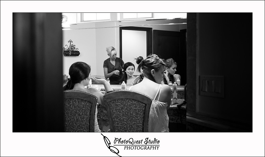 South Coast Winery Wedding Photography by Temecula, Menifee, Murrieta Wedding Photographer. The Bride getting ready