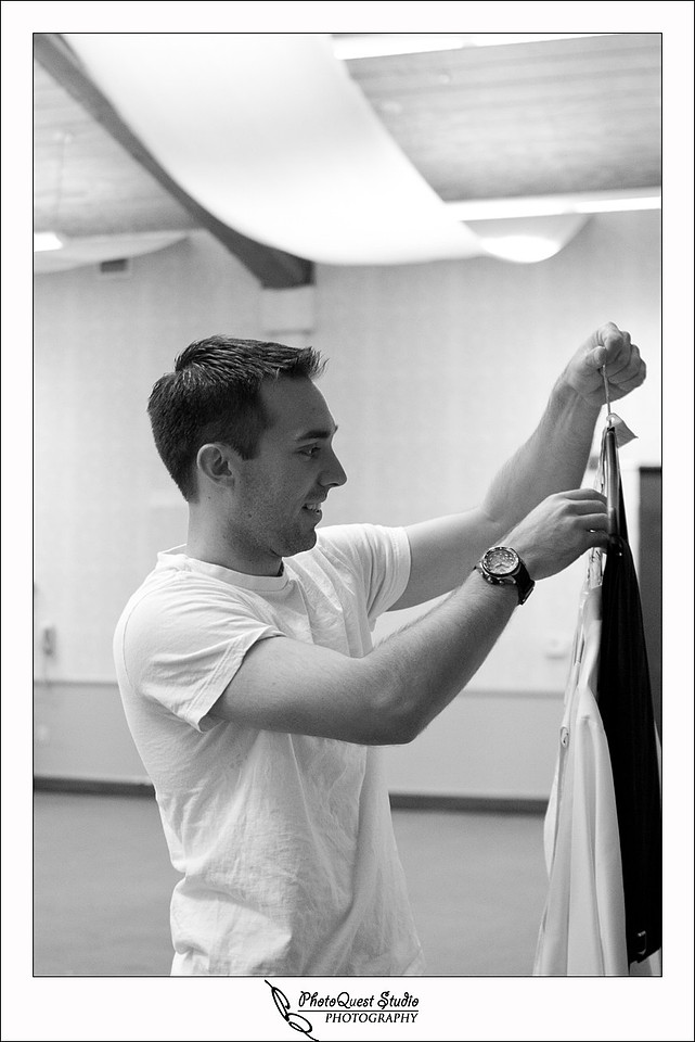 South Coast Winery Wedding Photography by Temecula, Menifee, Murrieta Wedding Photographer. The groom getting ready