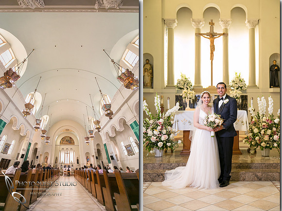 la catholic church wedding photo