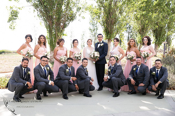 cool bridal party