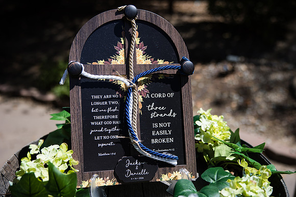 denielle and jackson wedding