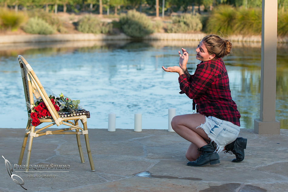Surprise Proposal at Ponte Winery by Temecula Wedding Photographer