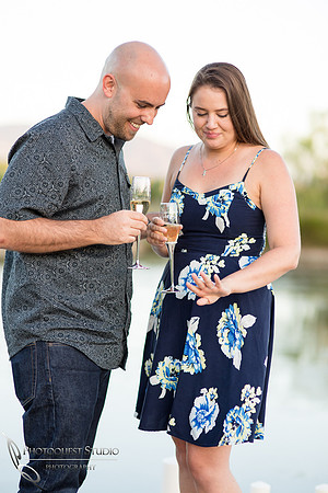 Surprise Proposal at Ponte Winery by Temecula Wedding Photographer