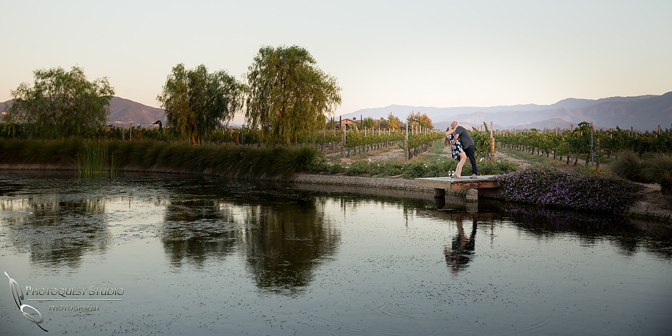 Surprise Proposal at Ponte Winery by Temecula Wedding Photographer