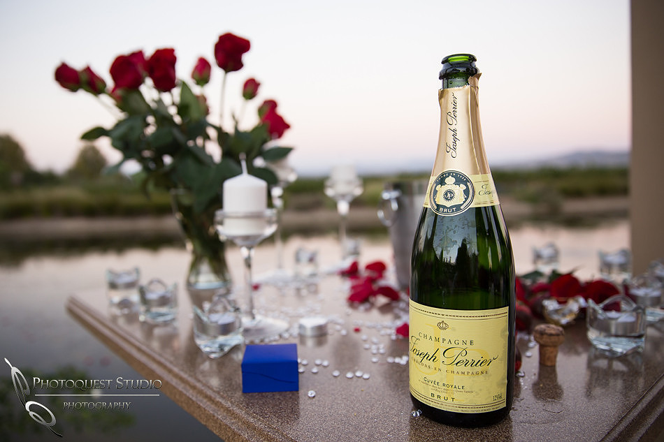 Surprise Proposal at Ponte Winery by Temecula Wedding Photographer