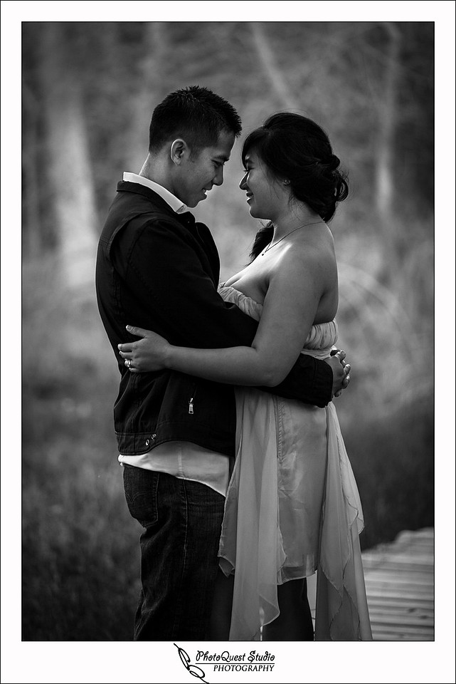 Romantic Temecula Old Town and Fallbrook Engagement Photo Session by Menifee, Temecula Wedding Photographer - Future Bride and Groom the private moment