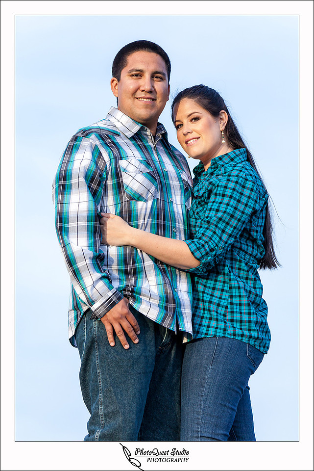 Valley Center Mountain Top Engagement Photo Session by Menifee wedding photographer, Murrieta wedding photographer, Temecula Wedding Photographer, Valley center wedding photographer - the adorable couple