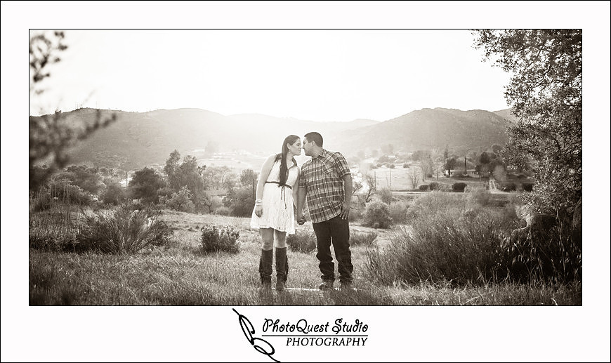 Valley Center Mountain Top Engagement Photo Session by Menifee wedding photographer, Murrieta wedding photographer, Temecula Wedding Photographer, Valley center wedding photographer - Valley Center, the home town