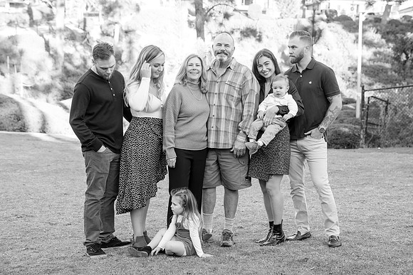 Family Photo in Dana Point by Wedding Photographer in Temecula, Fallbrook, Parris & Derek-190