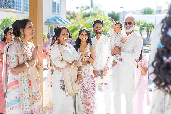 beautiful indian family little butterfly babyshower pooja parth-93