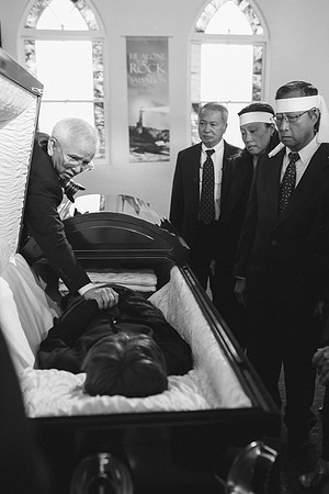 TL's Mom Funeral - B&W-147