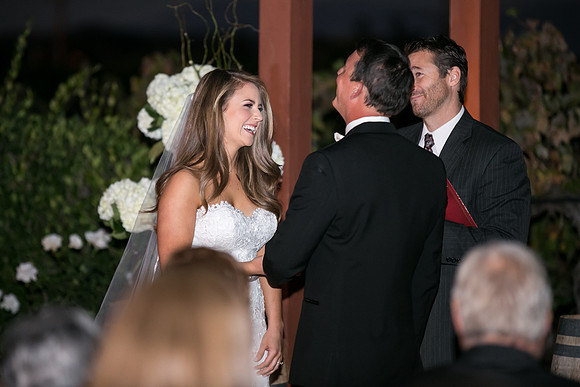 Beautiful wedding at Wiens Family Cellars Temecula Winery - Sarah & Shawn
