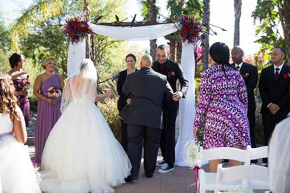 Stone Garden Events Fallbrook Wedding Photo by Temecula Wedding Photographer - Hope and Christopher
