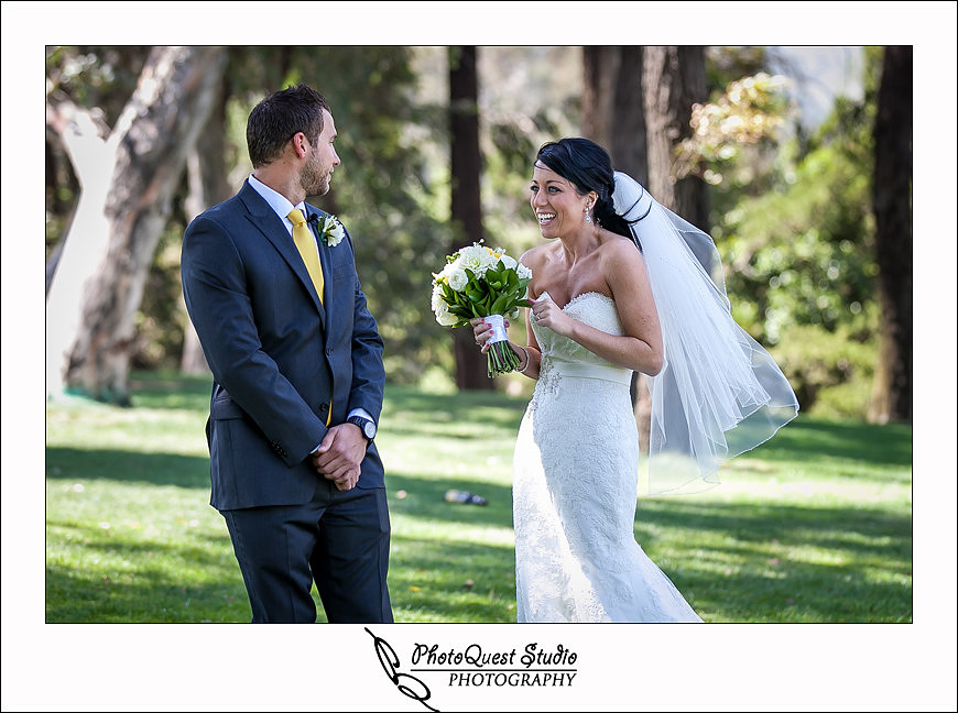 Temecula Creek Inn Wedding Photo by Temecula Wedding Photographers - the amazing first look