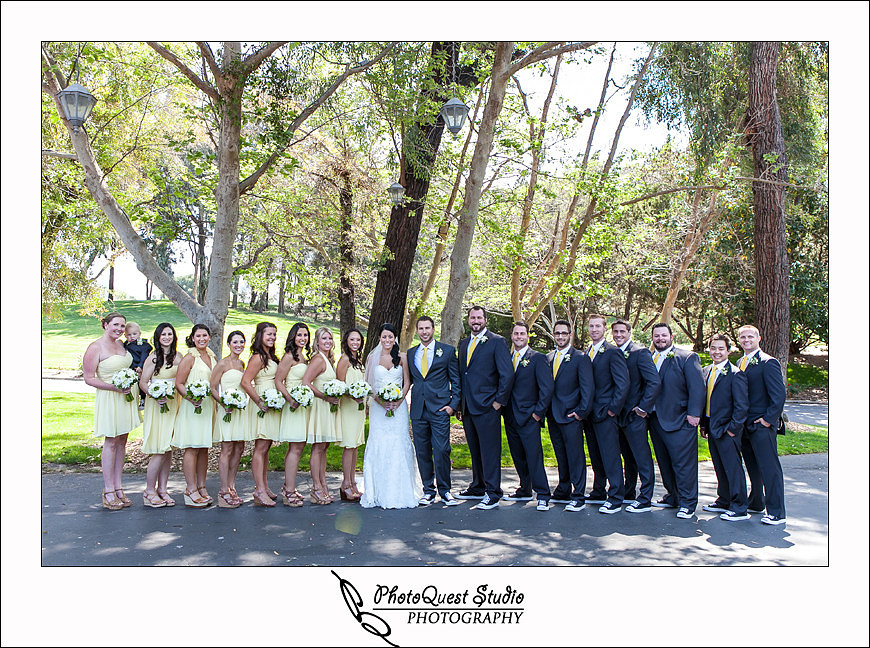 Temecula Creek Inn Wedding Photo by Temecula Wedding Photographers - the bridal party