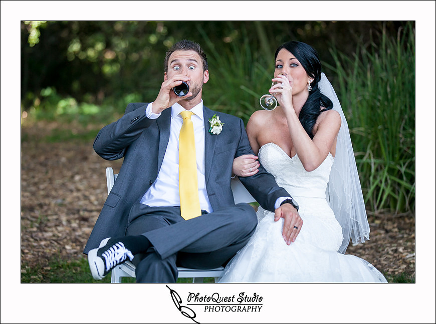 Temecula Creek Inn Wedding Photo by Temecula Wedding Photographers - drink up